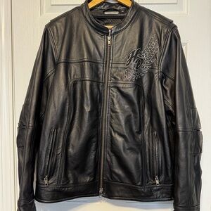 Harley-Davidson Black Leather Jacket Women’s
